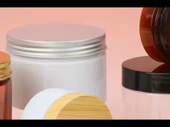 পিইটি ডাবল-লেয়ার ক্রিম জার 15ml-100ml স্ক্রু ঢাকনা সহ