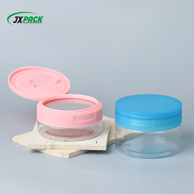 কাস্টমাইজযোগ্য ধারণক্ষমতা সহ পিইটি স্বচ্ছ প্রসাধনী ক্রিম জার